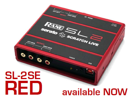 Rane SL2 SE Red - Serato Scratch | djkit.com